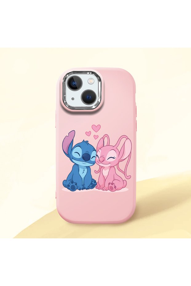 Cute Cartoon Figure Silicone Case Compatible with iPhone 13 Mini, Protects the Phone from Bumps and Scratches
