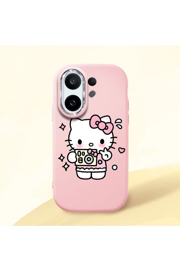 Vivo X200 Fe Compatible Sweet Cartoon Animal Motif Case, Shockproof for Daily Use