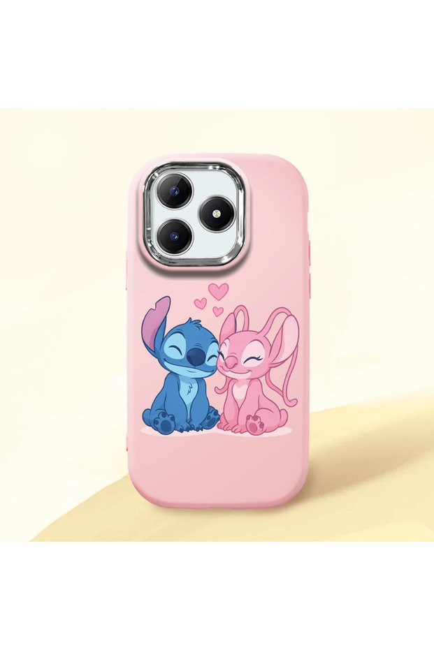 Realme C63 4G/C61 Compatible Cute Cartoon Figure Silicone Case, Shock Absorption and Impact Protection