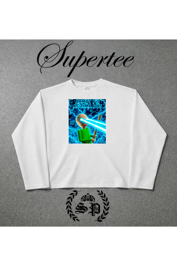 Thats Hot X Your Not Long Sleeve Vintage Y2K Tee Tuş