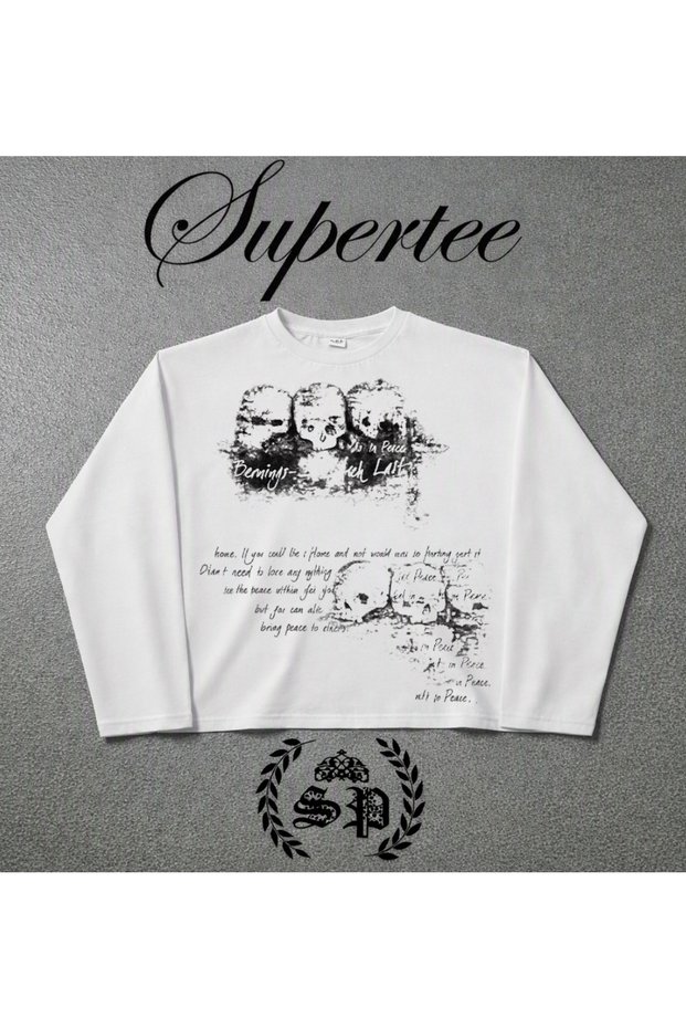 Trend Long Sleeve Vintage Y2K Long Sleeve T-Shirt