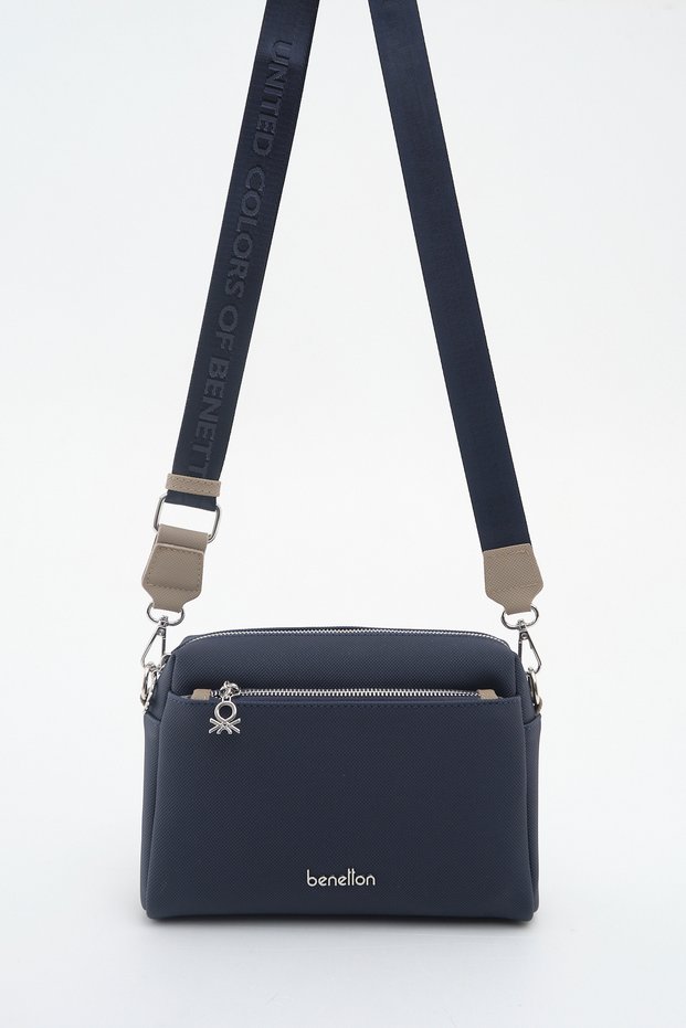 Benetton Women's Crossbody Bag Lacquered Stone Bnt1920