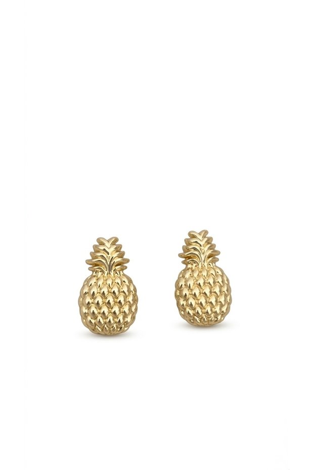 Ananas Gold Women's Earrings