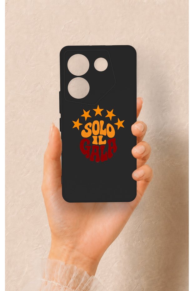 Tecno Camon 20 Pro Compatible Solo Il Gala Patterned Silicone Case