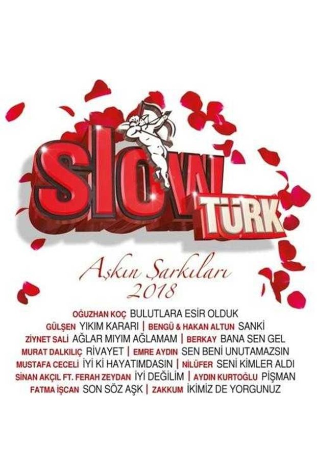 Slowtürk Songs of Love 2018 (Turkish Music Cd Album) (in Packaging - Brand New) Cd