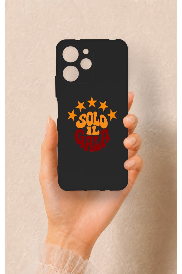 حافظة سيليكون متوافقة مع Redmi 12 من نوع Solo IL Gala