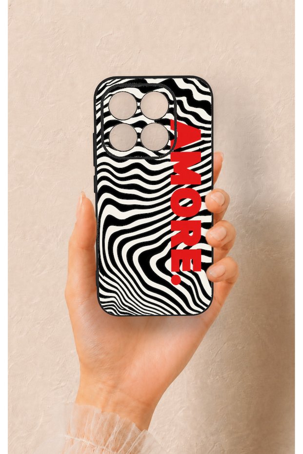 Mi 17 5g Compatible Zebra Amore Patterned Silicone Case