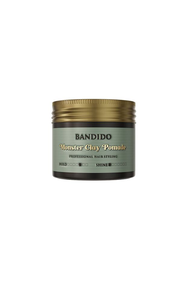 Monster Clay Pomade 125ml Strong Hold Matte Hair Styling Clay