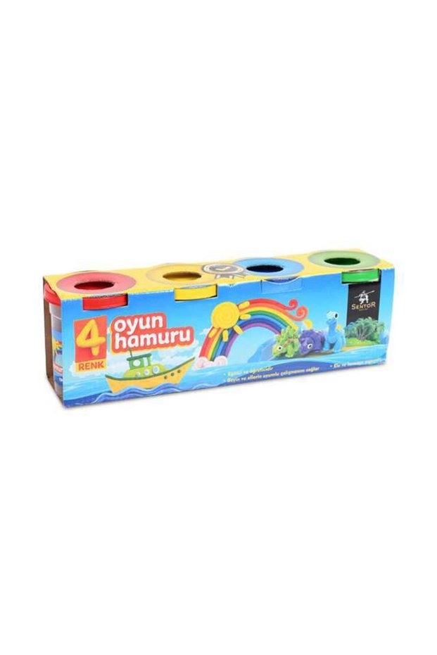 Sentor Se-1401 4 Colors Play Dough 520Gr 1 Piece