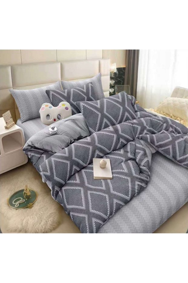 Double Bedding Sets - Gray - Flat