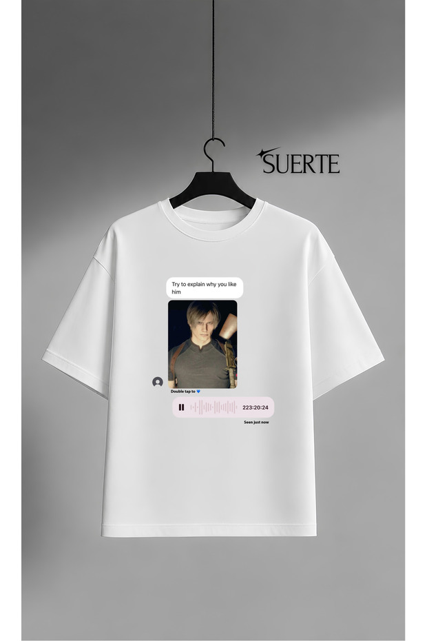 Leon S. Kennedy Memes Design Printed Unisex High Print Quality 100% Cotton T-Shirt