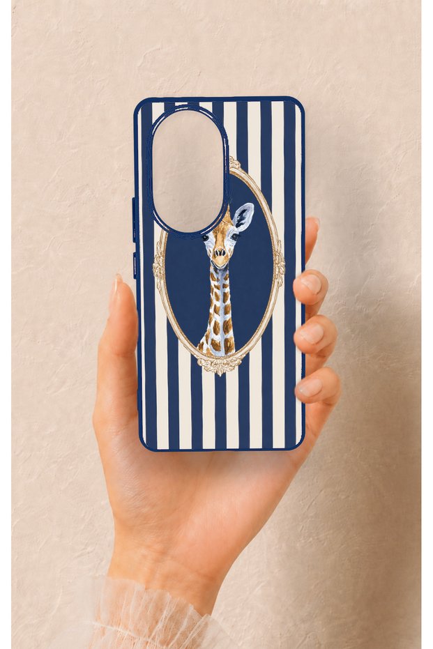 Honor 200 Pro 5g Compatible Giraffe Patterned Silicone Case