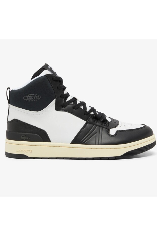 L001 224.1 Mid Leather Mens Sneaker Genuine Leather Ankle Men's Casual Sports Shoes Black