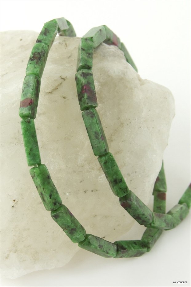 CONCEPTA 1.3 cm Rectangular Tube Anolyte (162717) Stone, Green