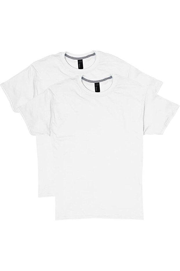 Bifit Classic Heavyweight Cotton Crew Neck Oversized T-Shirt (Available in Long Length) for Men by Hans, Pack