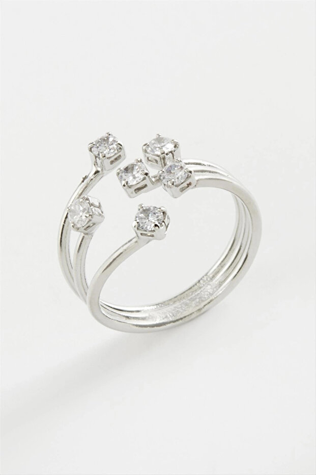 6 Zircon Stone Ring