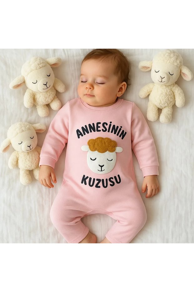 Mother's lamb baby jumpsuit