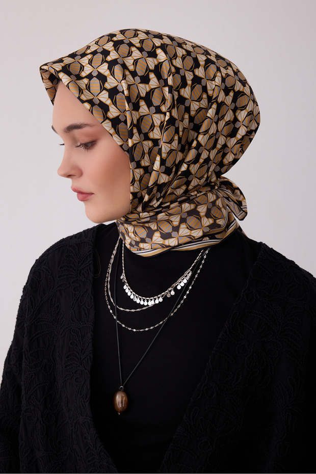 2026-2027 Fall Winter Season Twill Silk Scarf Msr03T 84