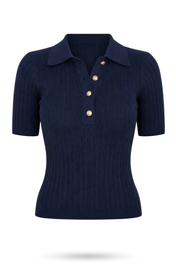 Sweaters - Dark blue - Regular fit