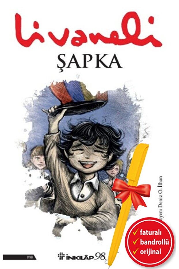 Alfa Kalem+Şapka (Zülfü Livaneli)Çocuk Hikaye İnkılap Kitap Set