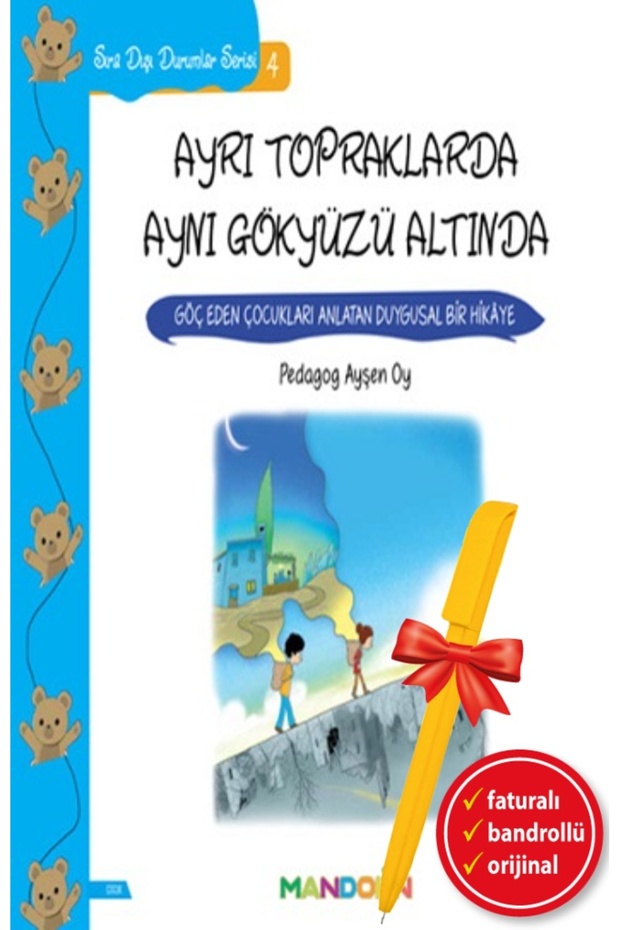 Alfa Kalem+Sıra Dışı Durumlar Serisi 4 in the Same Sky over Different Lands (Ayşen Oy)Children's Book