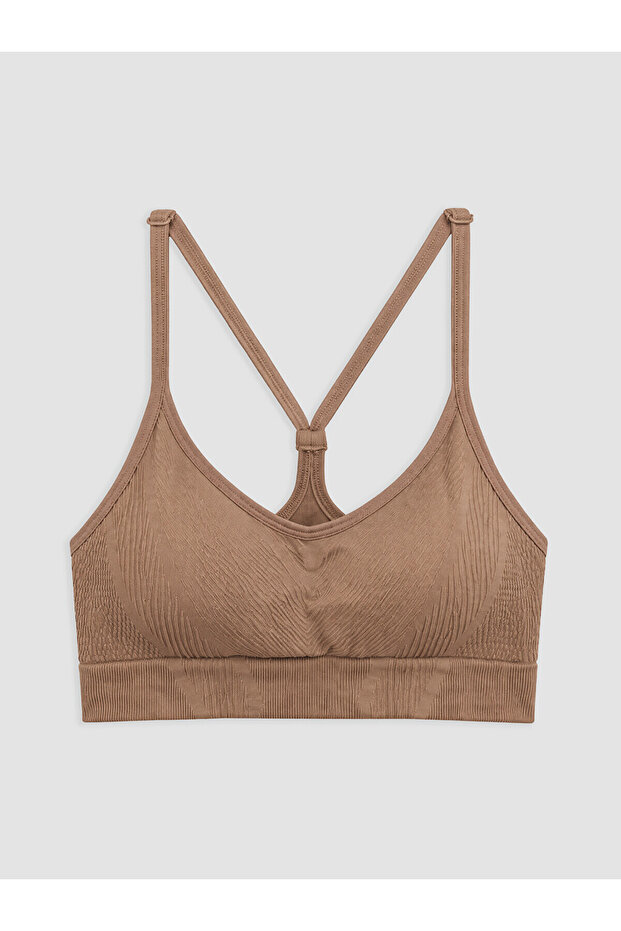 Trendlucky Without Underwire and Padding Plain Sports Bra with Difference in Size