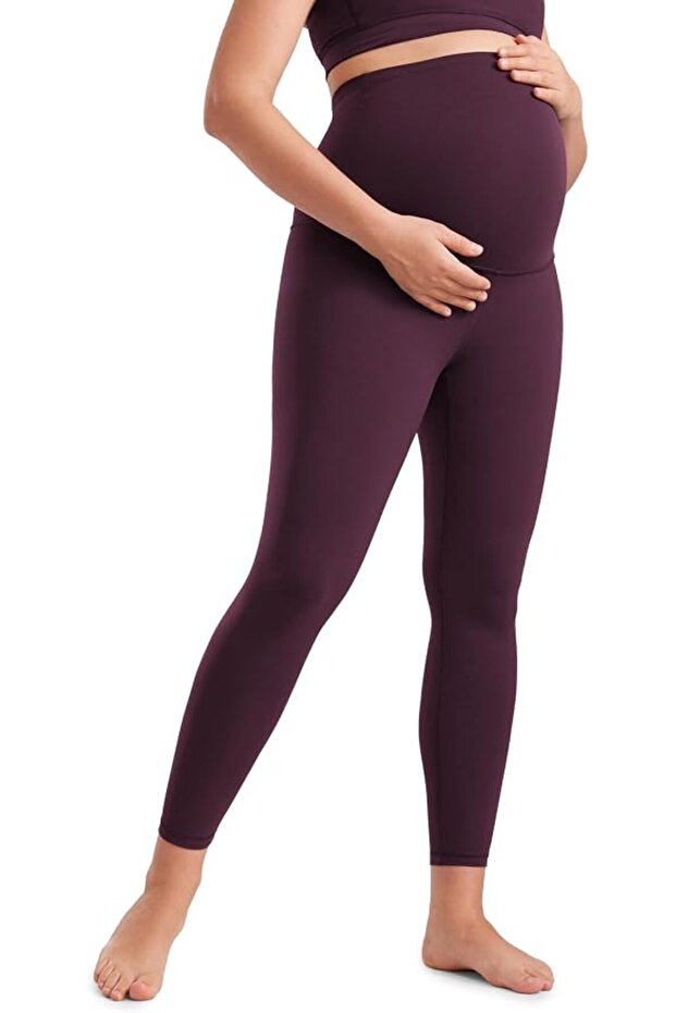 Patrolux Leggings for Pregnant Women with High Waist Above the Belly, Soft Sportswear for Workout, Yoga and