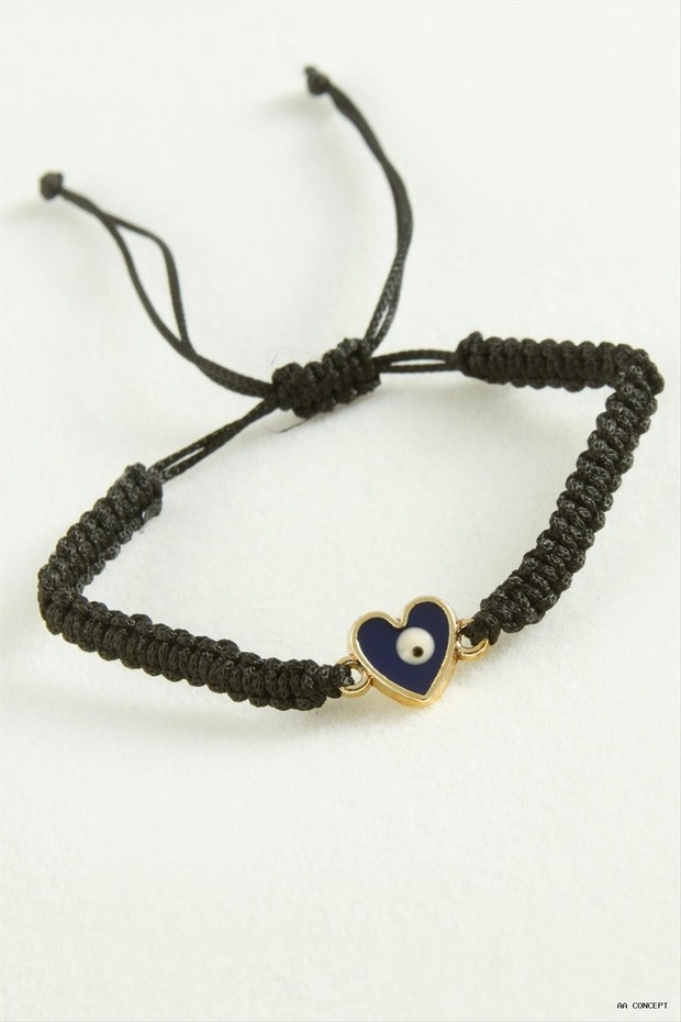 CONCEPTA Macramé Cord (162651) Bracelet, Black