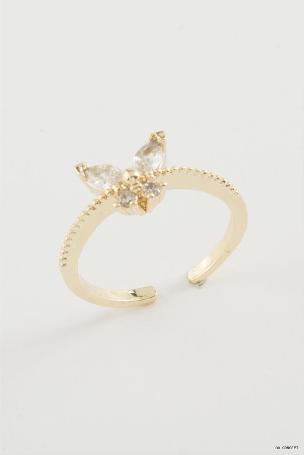CONCEPTA Ring with Zircon Stone (210945), Yellow