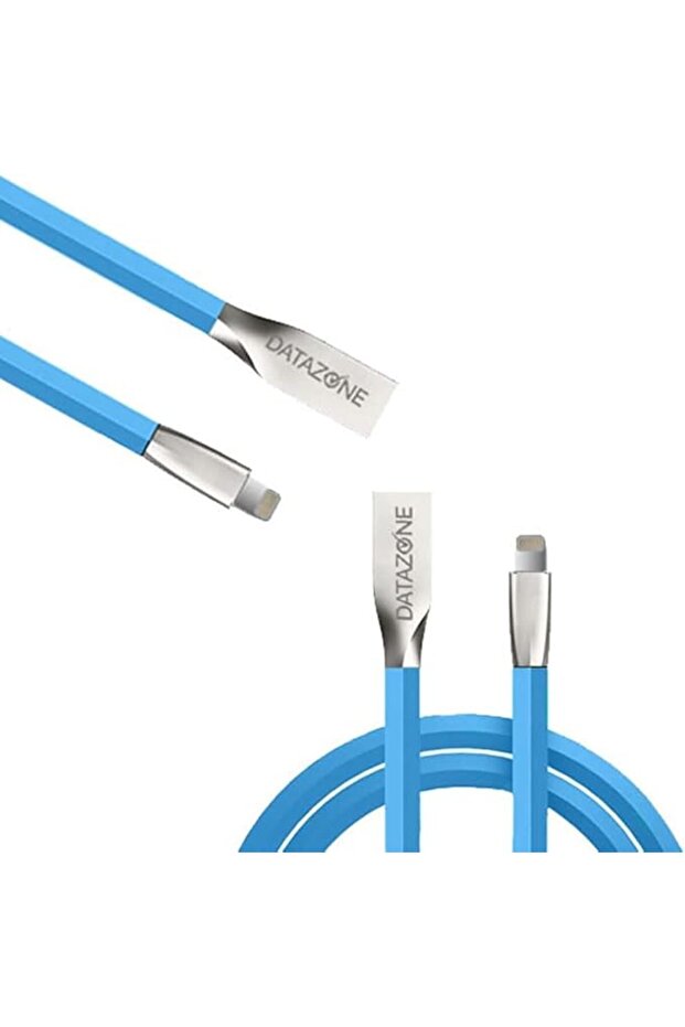 كيبل ايفون USB من داتا زون متوافق مع ايفون 11 برو/11/اكس اس ماكس/اكس ار/6 اس/6/بلس/8/7 وايباد برو/اي