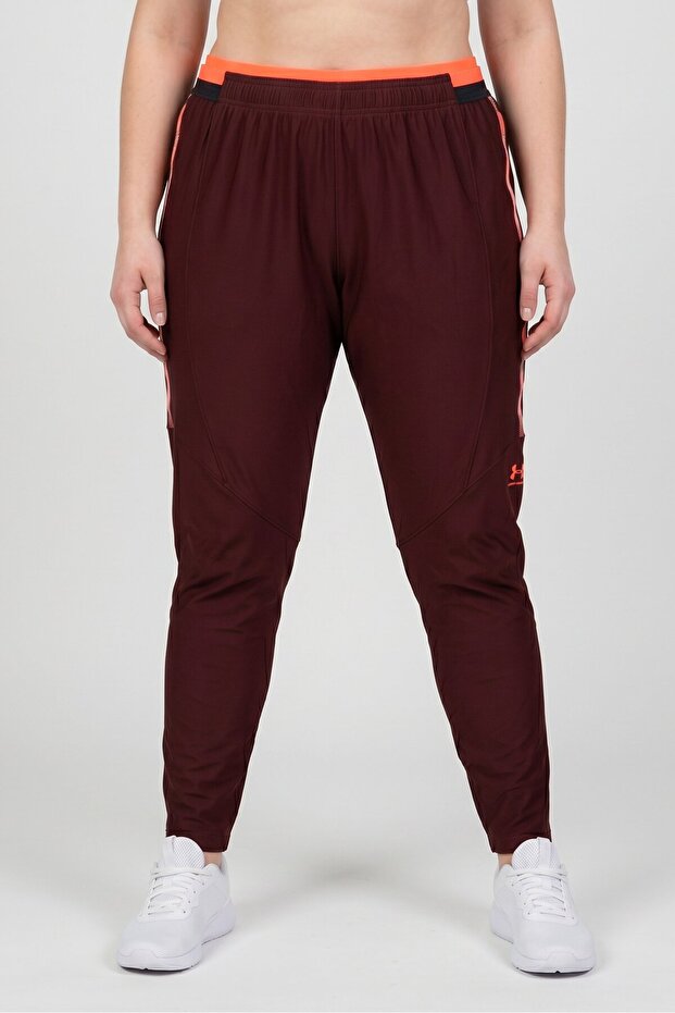 Women Sportswear Fit Running Track Pants, Maroon