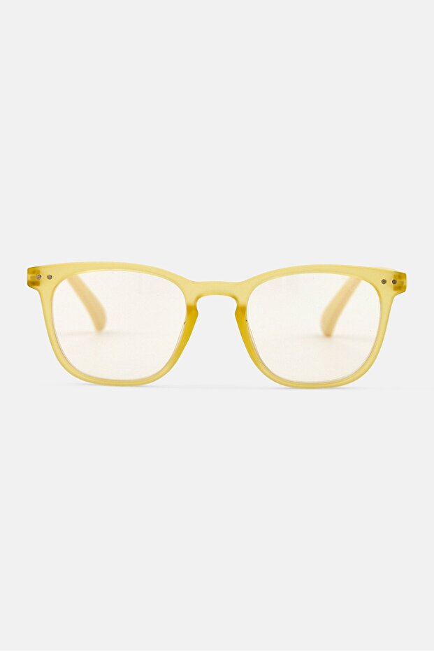 Women WR-S5031S Square Reading Glasses, Yellow
