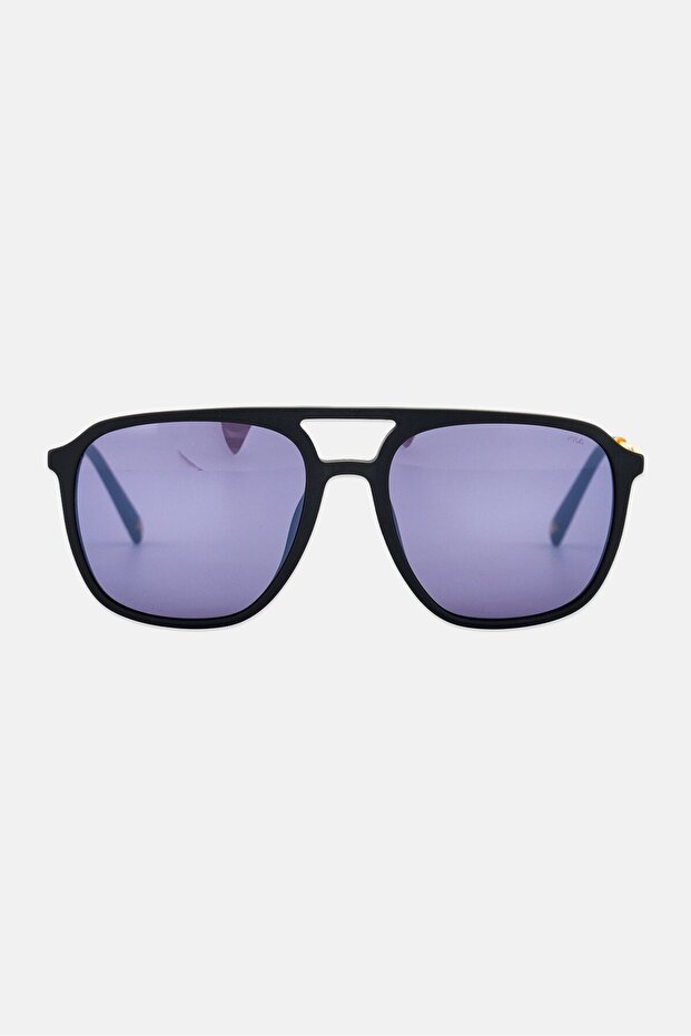 Men SFI215 Aviator Sunglasses, Dark Grey