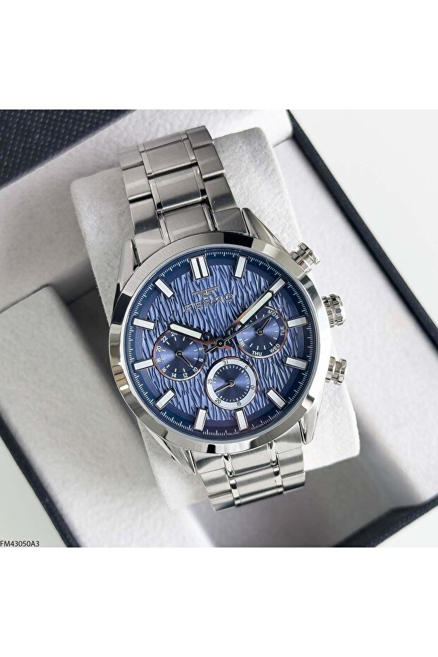 Fm43050A3 Men's Wristwatch with Steel Strap