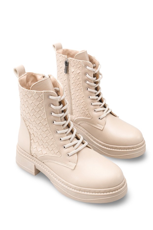 Stella Lila Women's Boots 00121703 Beige Skin