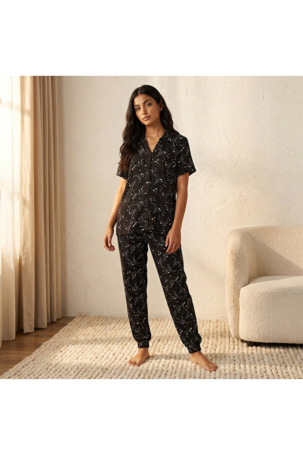 MODAL PJ SET SOLID AND PRINT