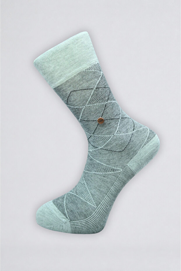 Demre Compact Cotton Socks 12-Pack Stylish Daily Socks