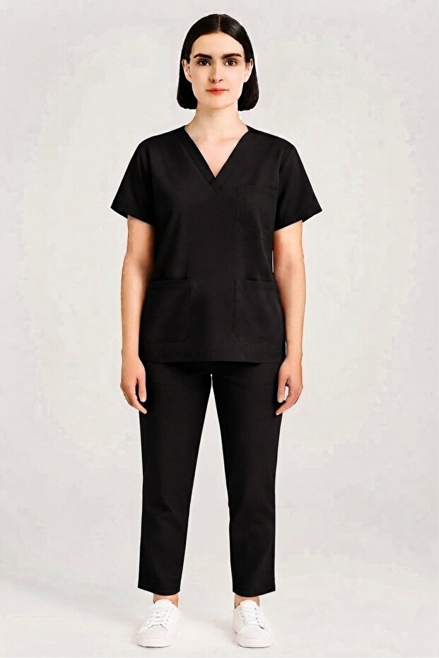 Scrubs Bottom Top Set Health Care Staff Uniform Comfortable and Durable
