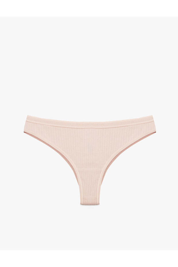 Modal Blend Regular Waist Comfortable Fit Brazilian Panties