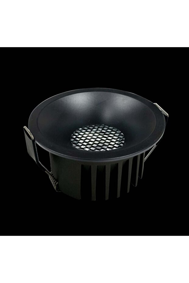 Neo Honey Comb 4CCT Spotlight 7W 2700K-6000, Black, Lamp Size : 42x83 Hole 75mm, Aluminium