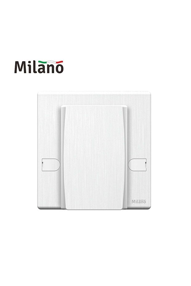 45A Flux Outlet Aura White, Brushed White, 86X90, Switches, Electrical Wall Fitting Accessory