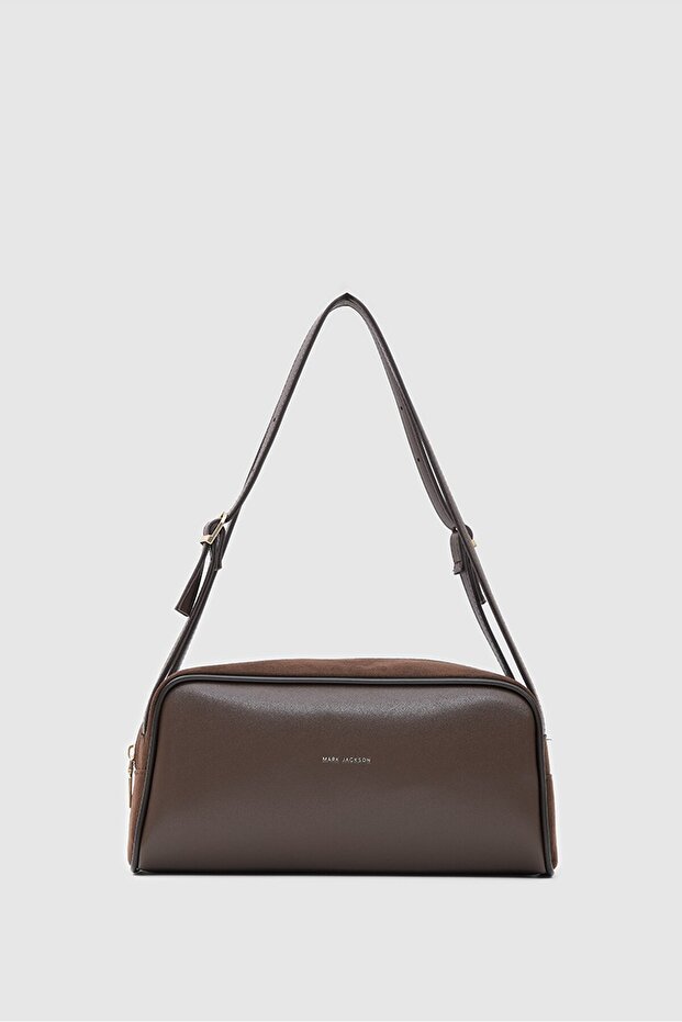 Cady Baguette Bag Brown