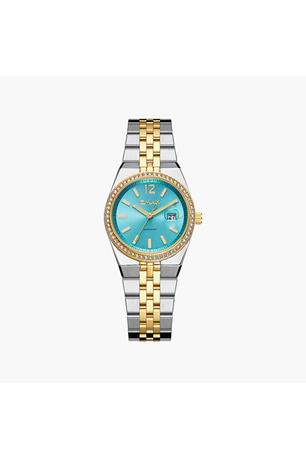 Women's Analog Round 30 MM Metal Clasp Watch | SQ-BD004T7II3