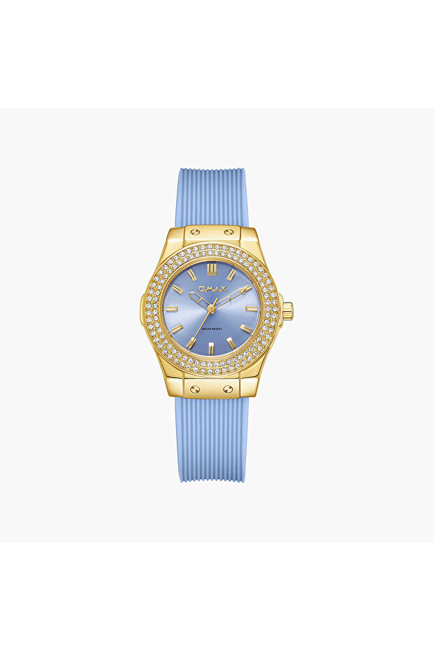 Women's Analog Round 30 MM Strap Buckle Watch | SQ-BSS002G44I3