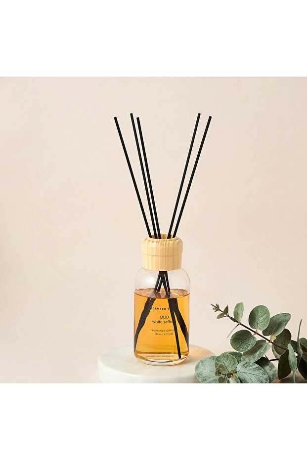 Oud White Saffron Reed Diffuser - 200 ml