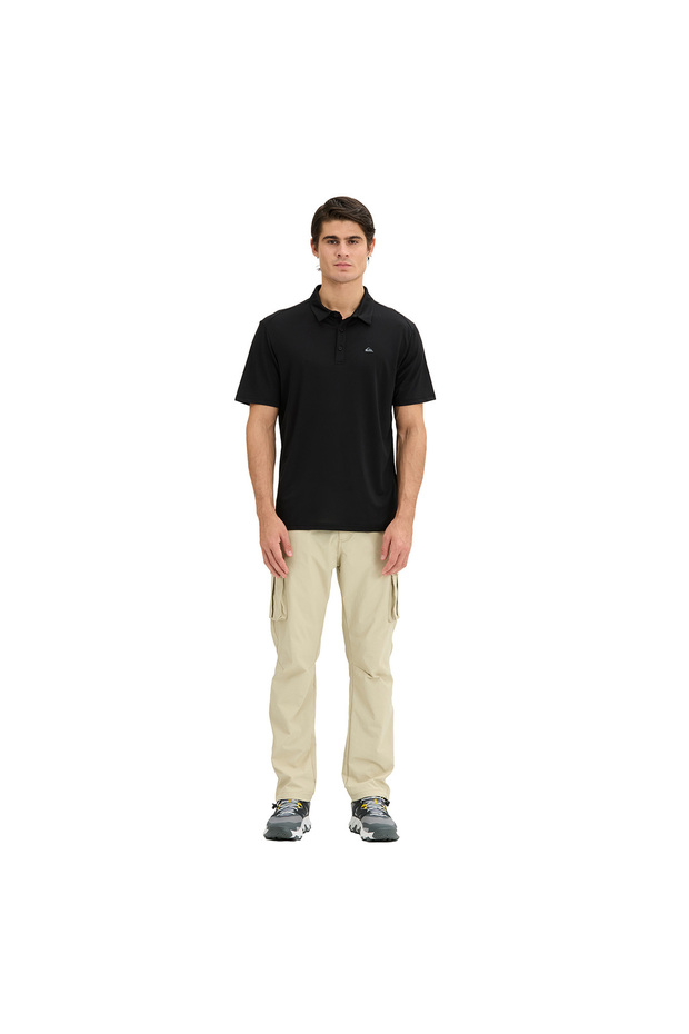 Prowess Polo Men's Black Polo T-Shirt Men's Polo T-Shirt Trqms26108
