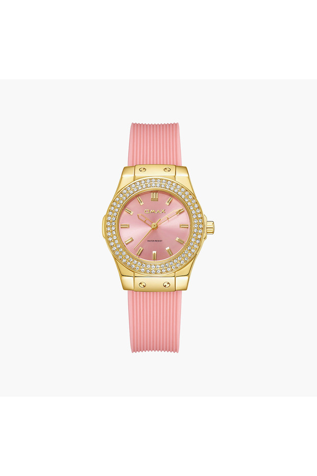 Women's Analog Round 30 MM Strap Buckle Watch | SQ-BSS002G99I3
