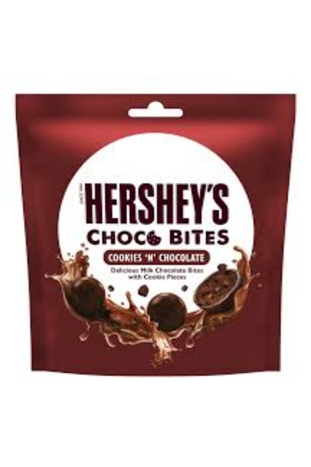 Hershey’s Choco Bites – Cookies ’N’ Chocolates with Cookie Pieces, 81g