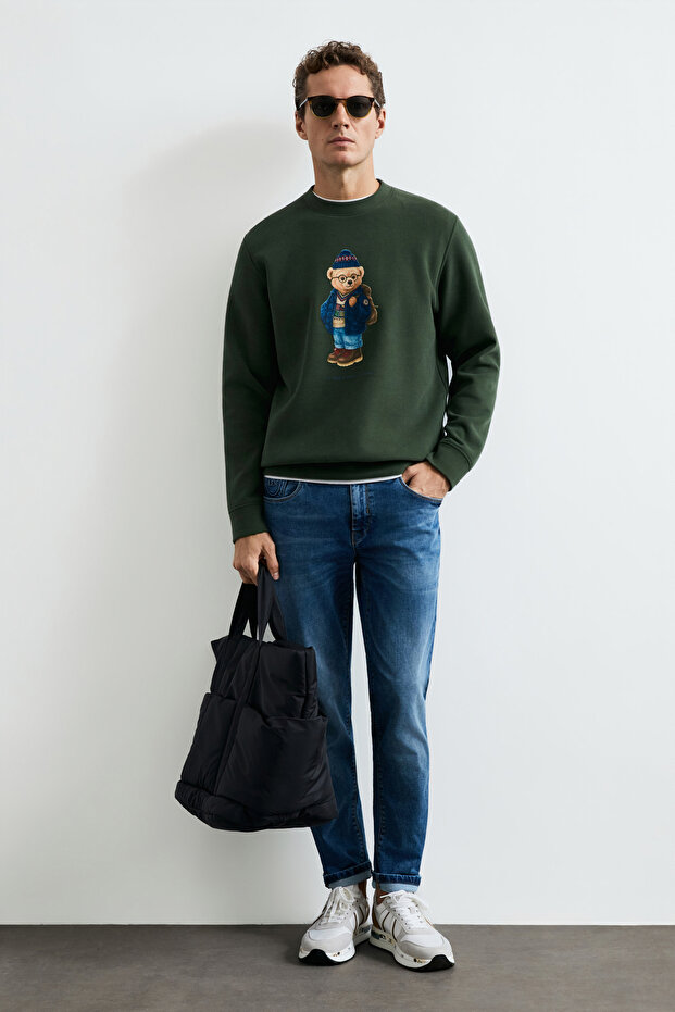 Miles Men's Sweatshirt Green