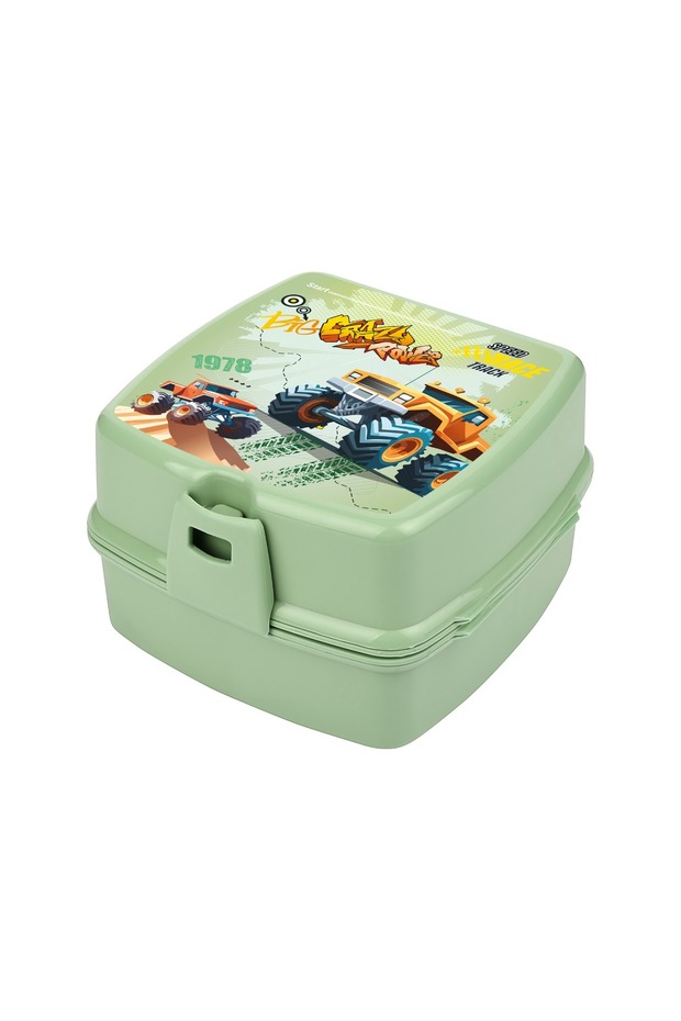 Race Car Two-Tier Nutrition & Storage Container